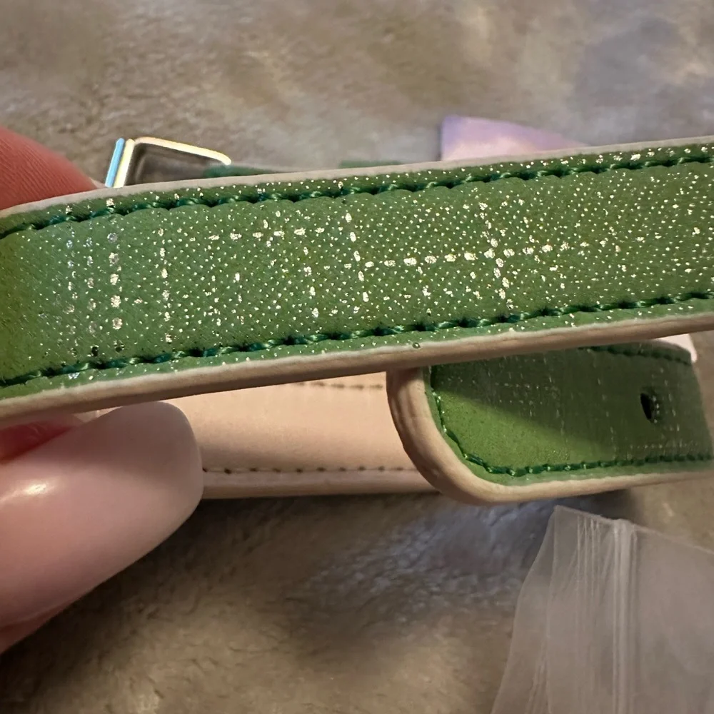 NWT medium dog collar and leash (S26)